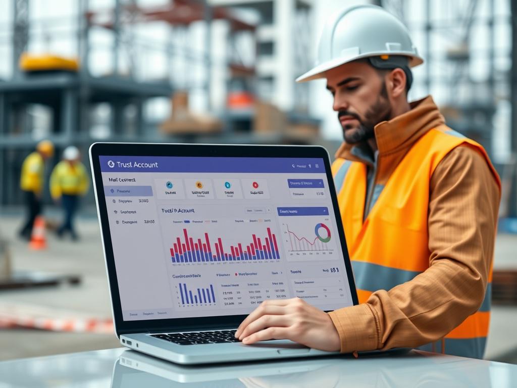 A high resolution image of a contractor and a client