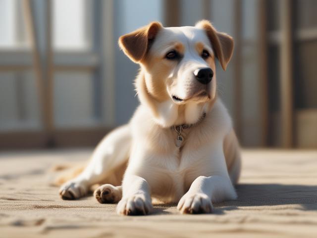 **AI Image Generation Prompt:**

Create a realistic high-resolution image that embodies the essence of "Pilastro Regole," focusing on the importance of rules in a dog's life. The subject of the image should be a calm and well-behaved dog, sitting confidently in a serene home environment that radiates warmth and tranquility. 

The background should include elements that reflect an orderly household, such as a cozy living room with soft, natural lighting, tasteful decor, and hints of nature through a window, 