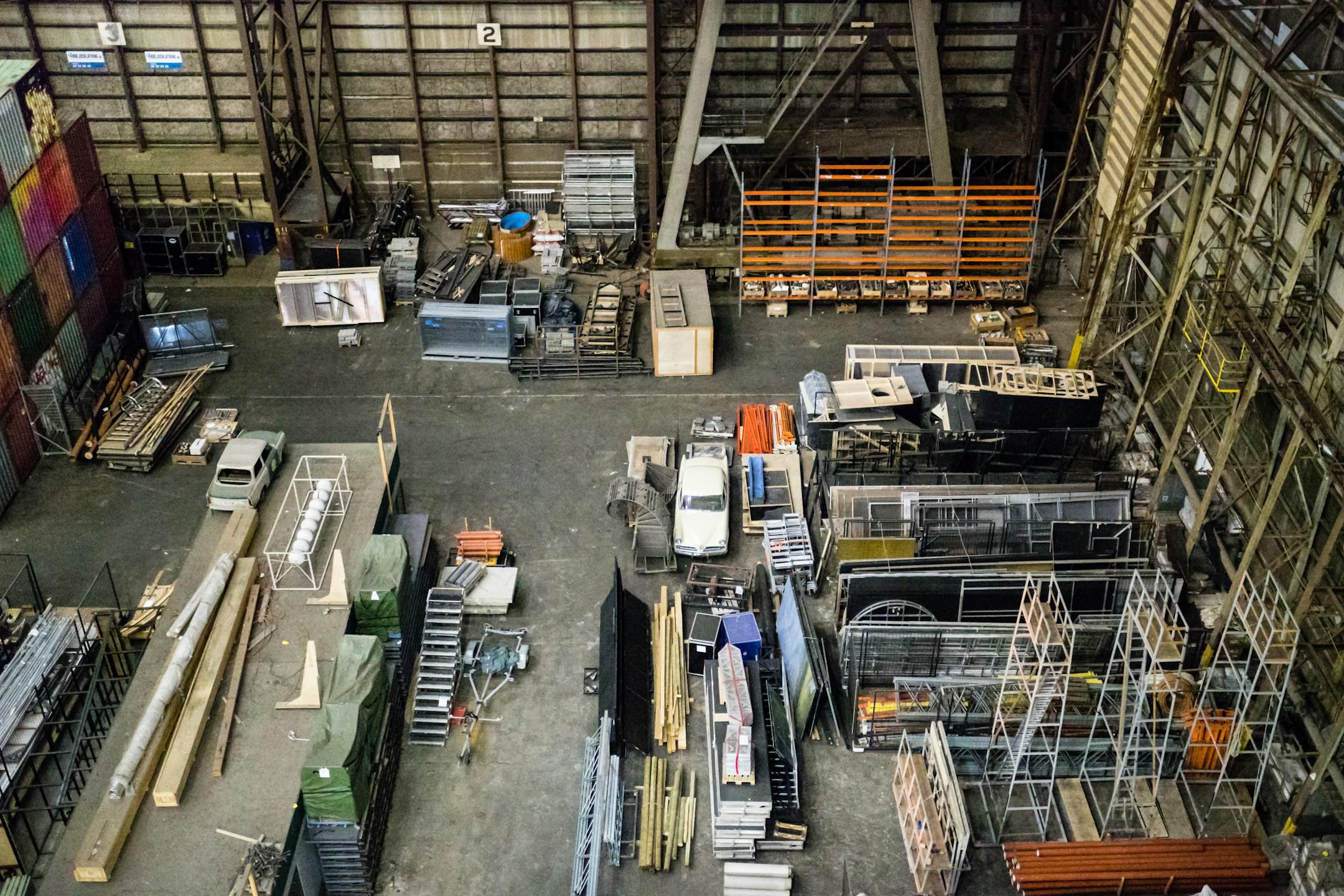 Industrial storage area