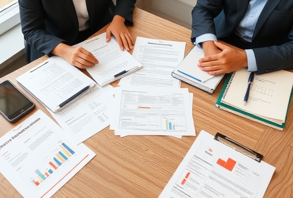 Professional small business consultation with business planning documents