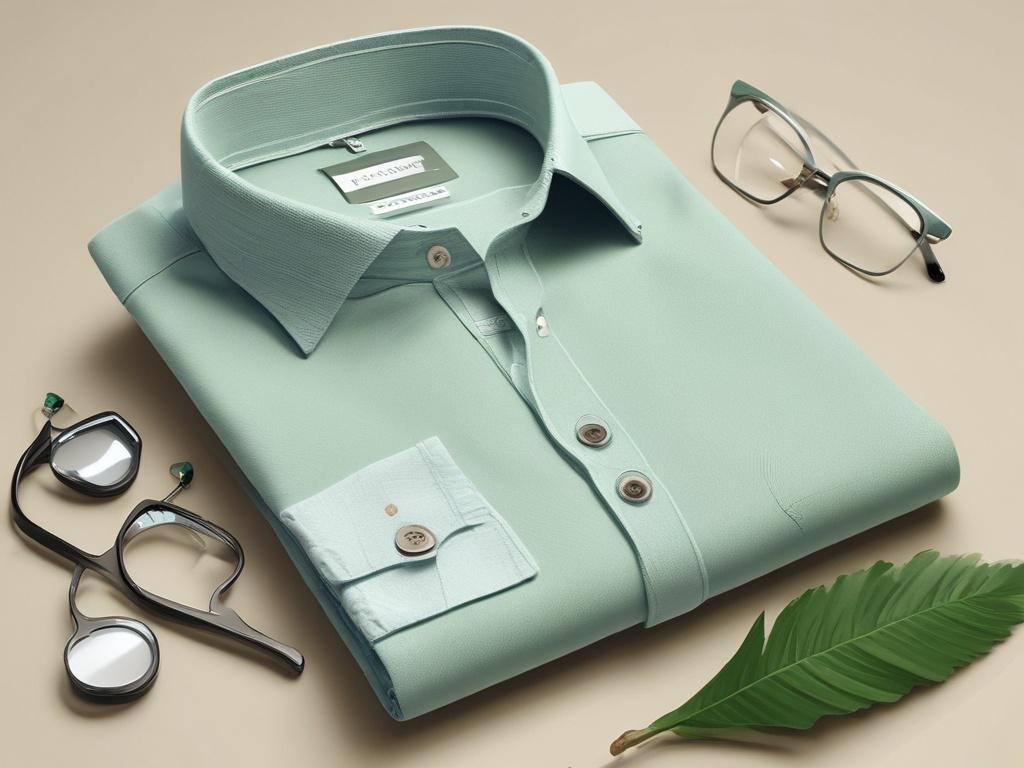 A realistic high resolution image of a stylish casual shirt