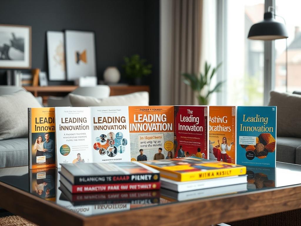 A close up shot of the complete multi book series