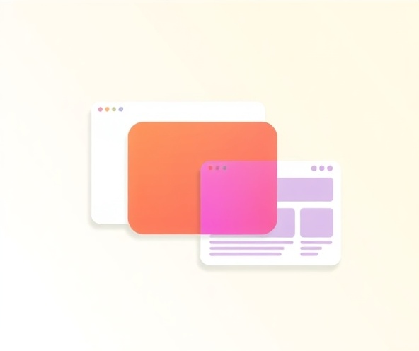 Website mockups and design examples