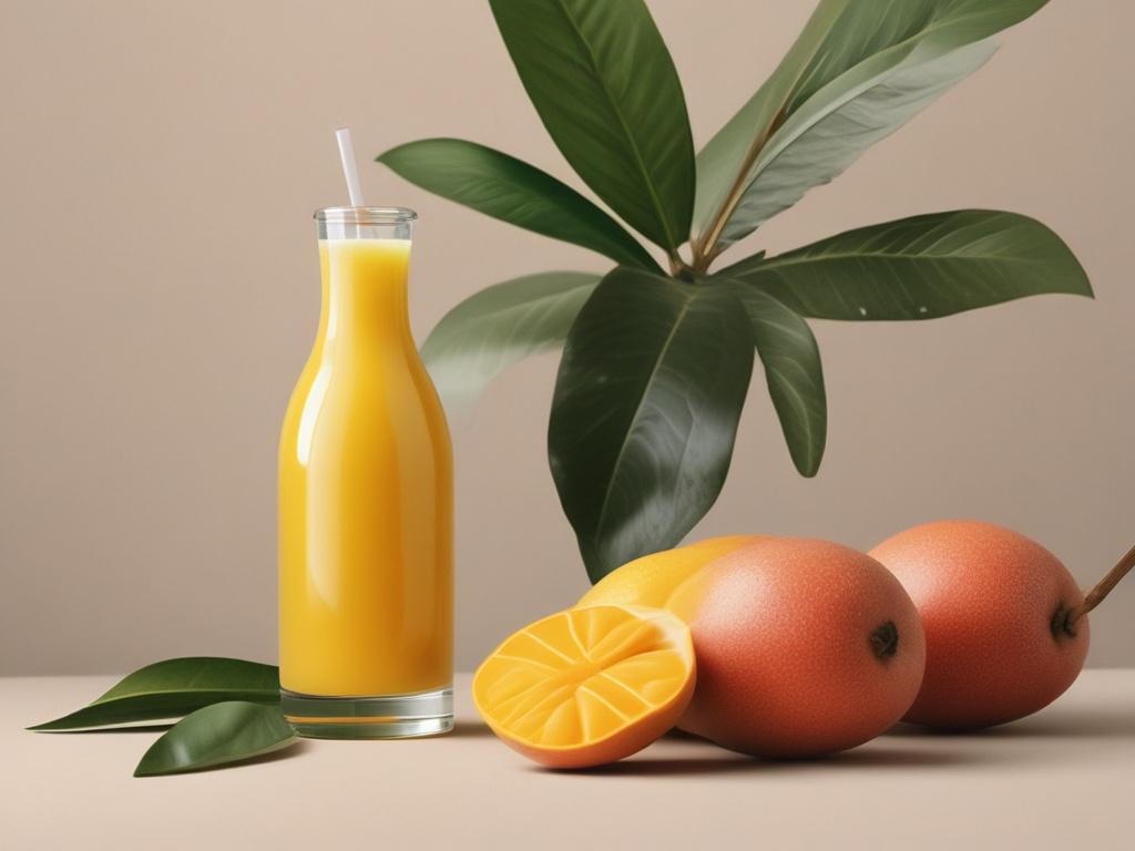 mango, juice, tropical, refreshing, healthy