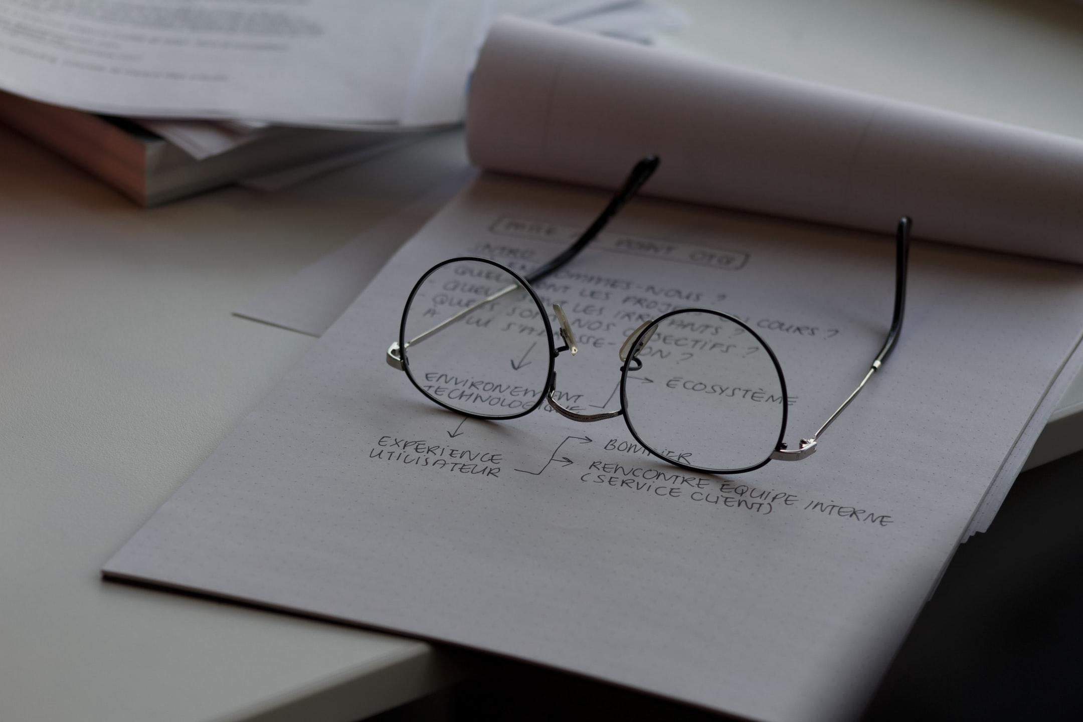 Glasses from an estate attorney in Tampa
