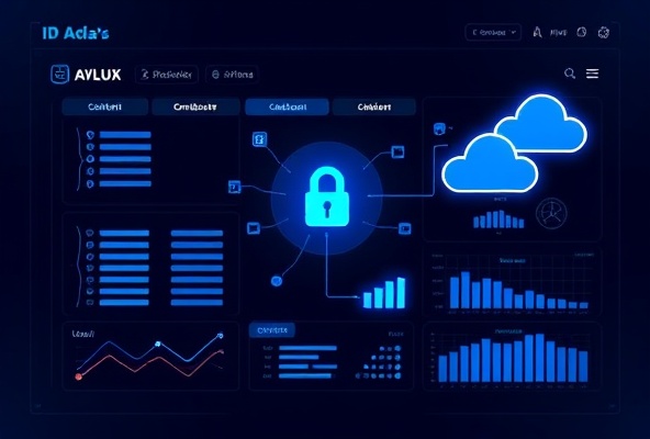 Modern IT infrastructure dashboard