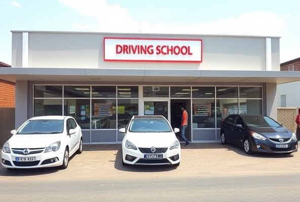 Driving school facility