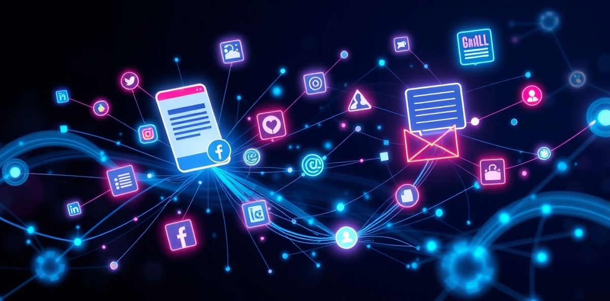 Digital marketing strategy and campaigns visualization