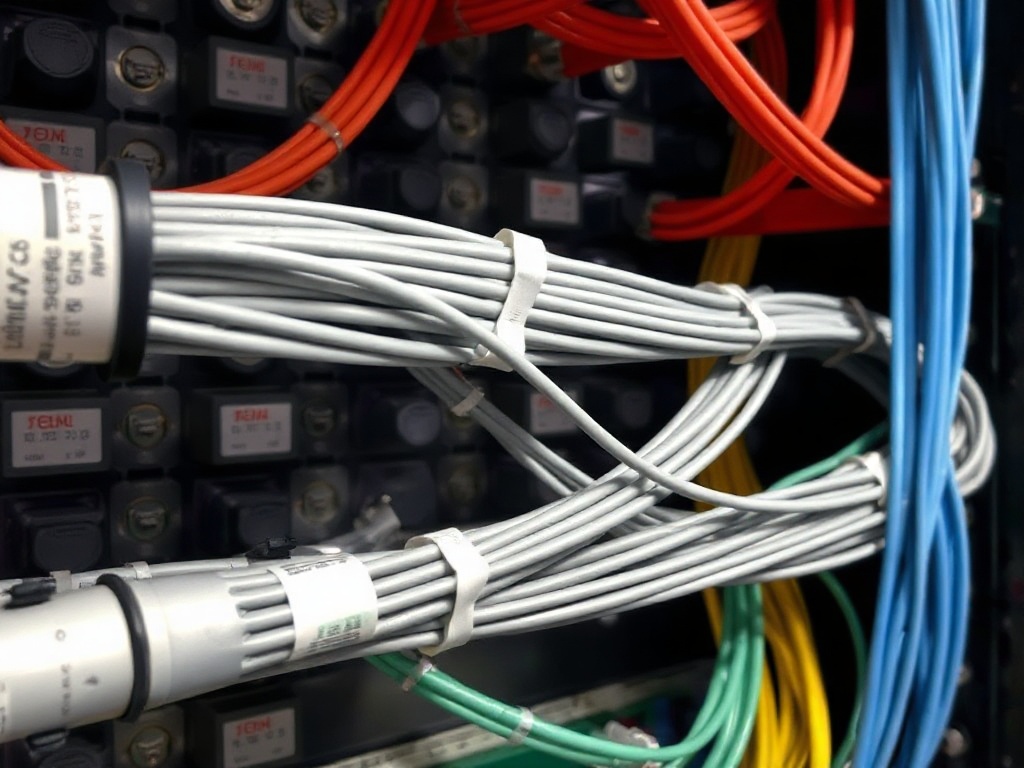 Organized cable management