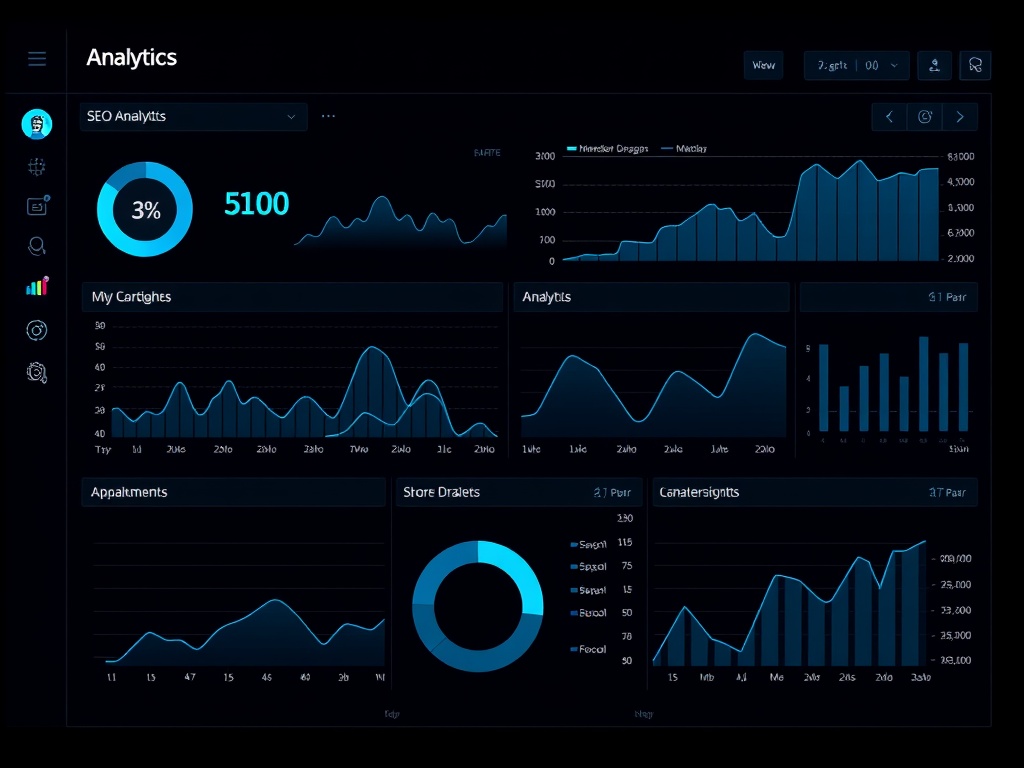 Professional analytics dashboard