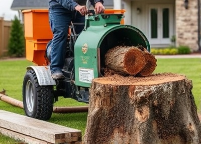 Stump grinding