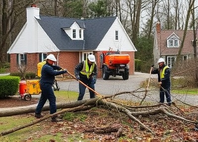 Storm cleanup