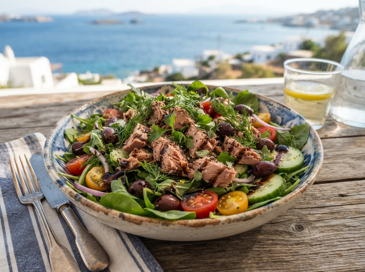 Mediterranean Tuna Salad