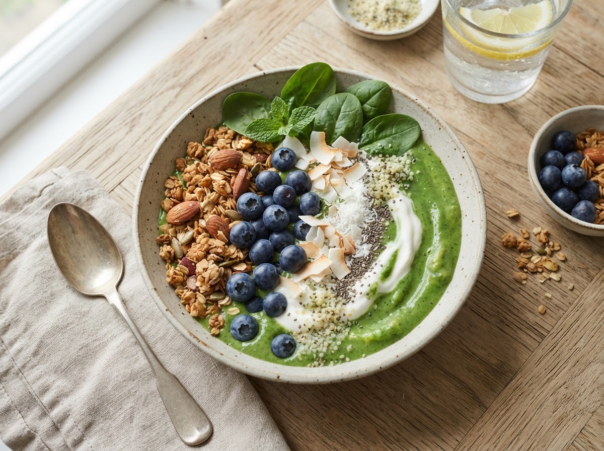 Green Recovery Smoothie Bowl
