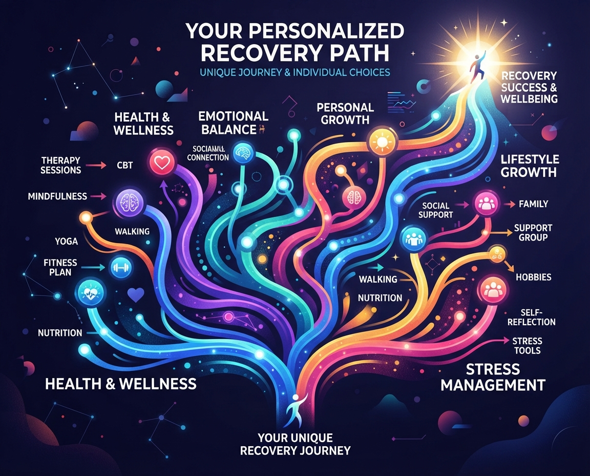Personalized recovery path and unique journey