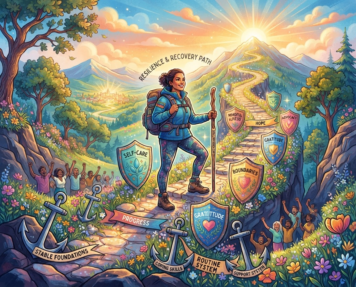 Shield of resilience and protection