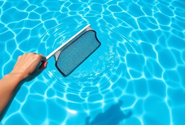 Professional pool cleaning service
