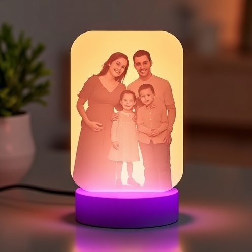 Lithophane Photo Lamp