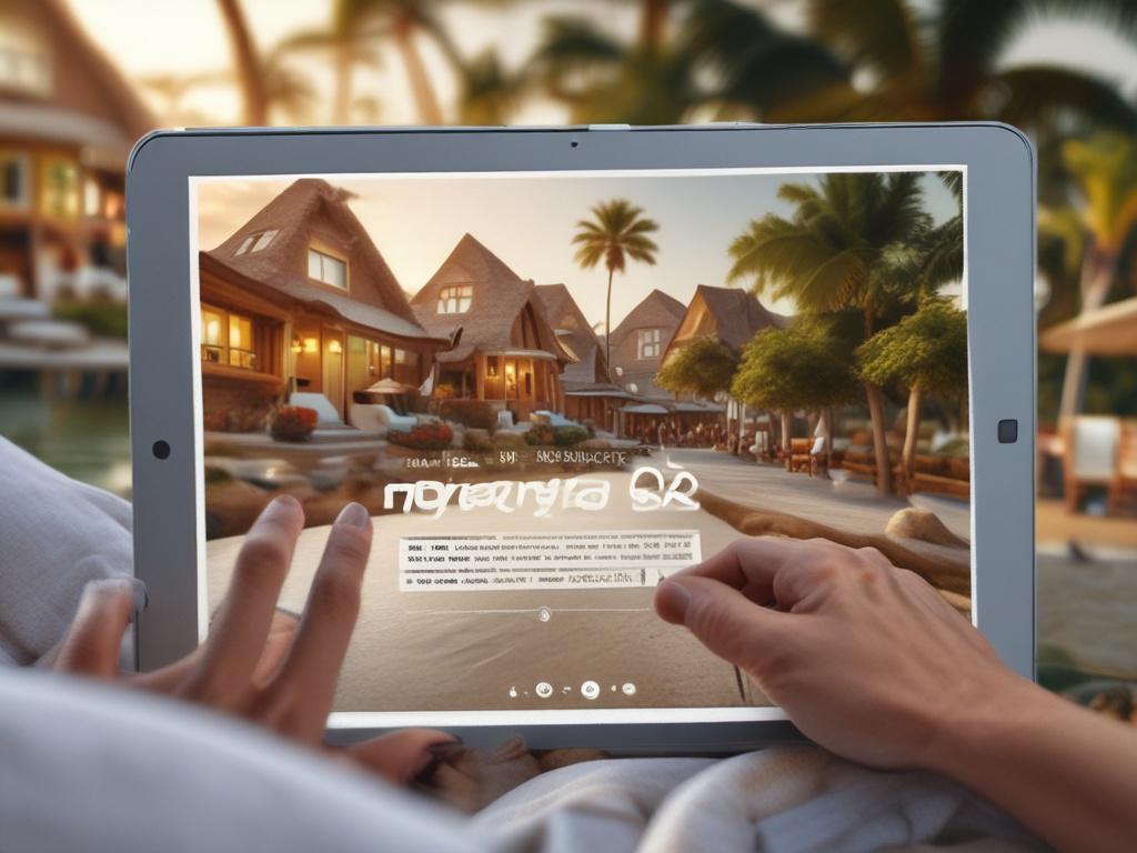 An engaging image depicting a close up of a guest's