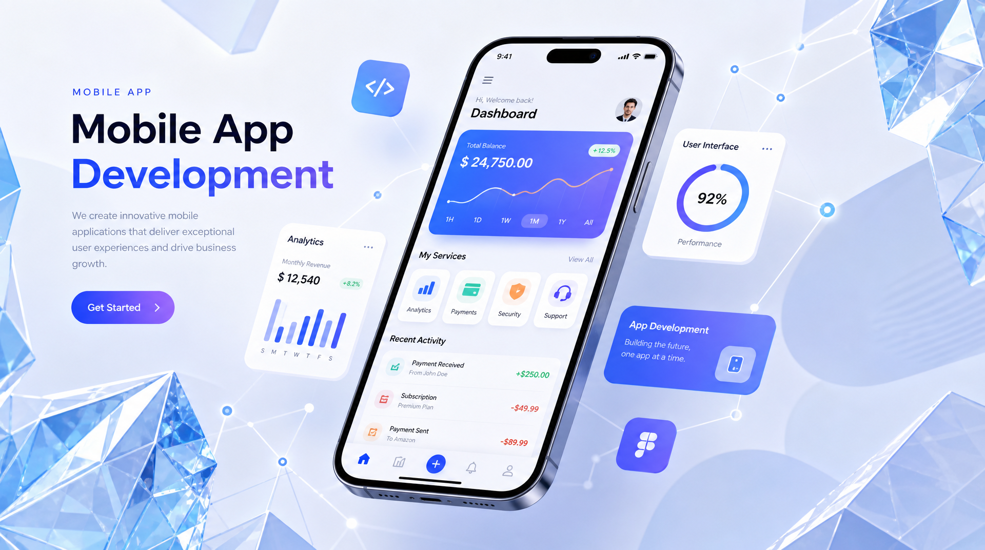 Modern mobile app development with Frost Boom Solutions