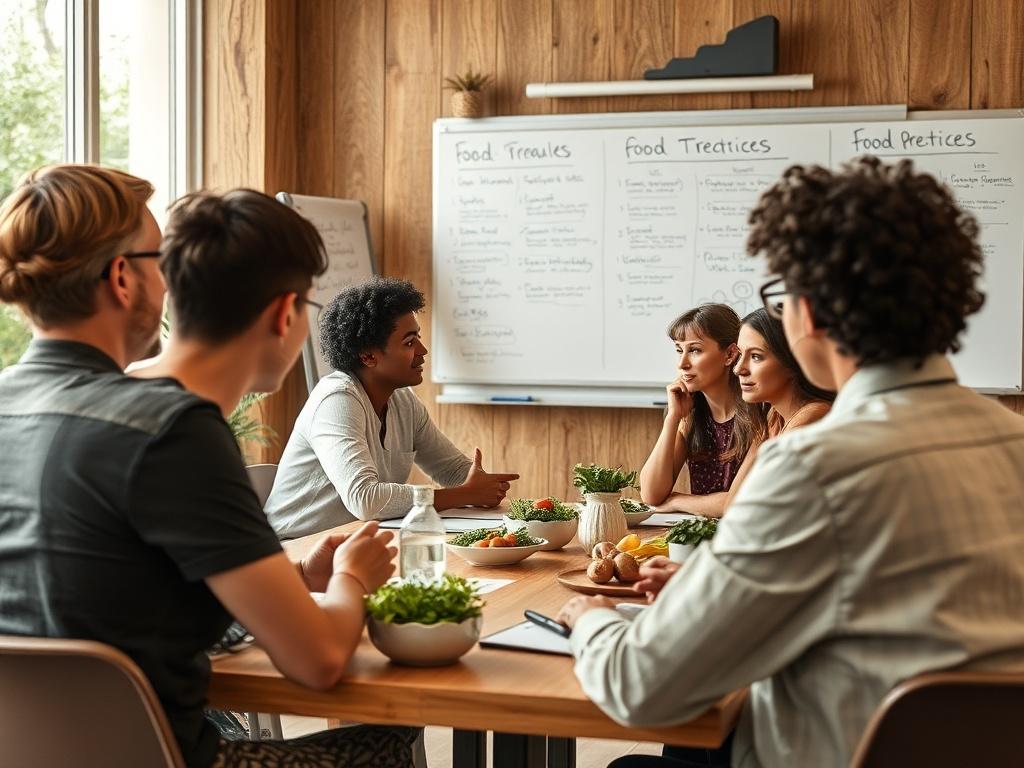 A focused group discussion with diverse stakeholders in a well