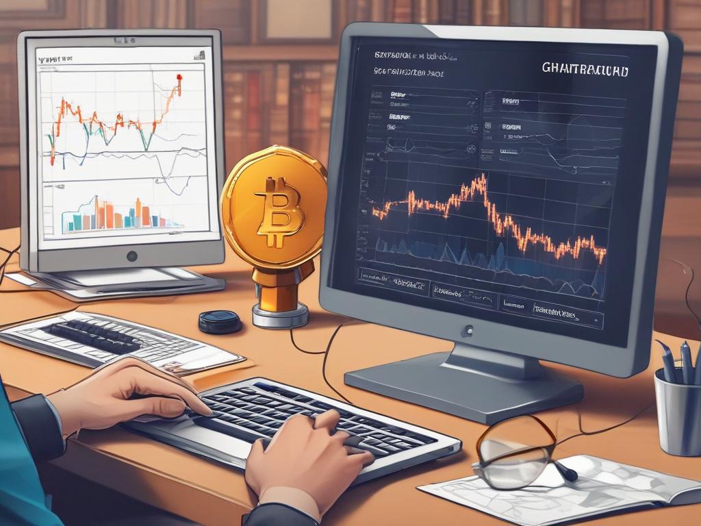 Here are some keywords to generate an image that reflects the blog title "Navigating the Crypto Market: Key Trends to Watch":

1. Crypto market
2. Trading charts
3. Digital currency
4. Cryptocurrency symbols (Bitcoin, Ethereum, etc.)
5. Trend lines
6. Financial graphs
7. Analytical data
8. Market volatility
9. Compass or navigation themed
10. Futuristic technology
11. Investment strategies
12. Digital finance
13. Blockchain imagery
14. Analysis and forecasting
15. Global market landscape

Combine these elem