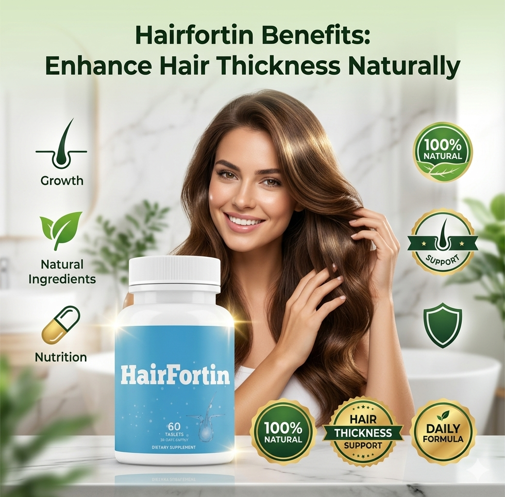 Healthy hair with Hairfortin