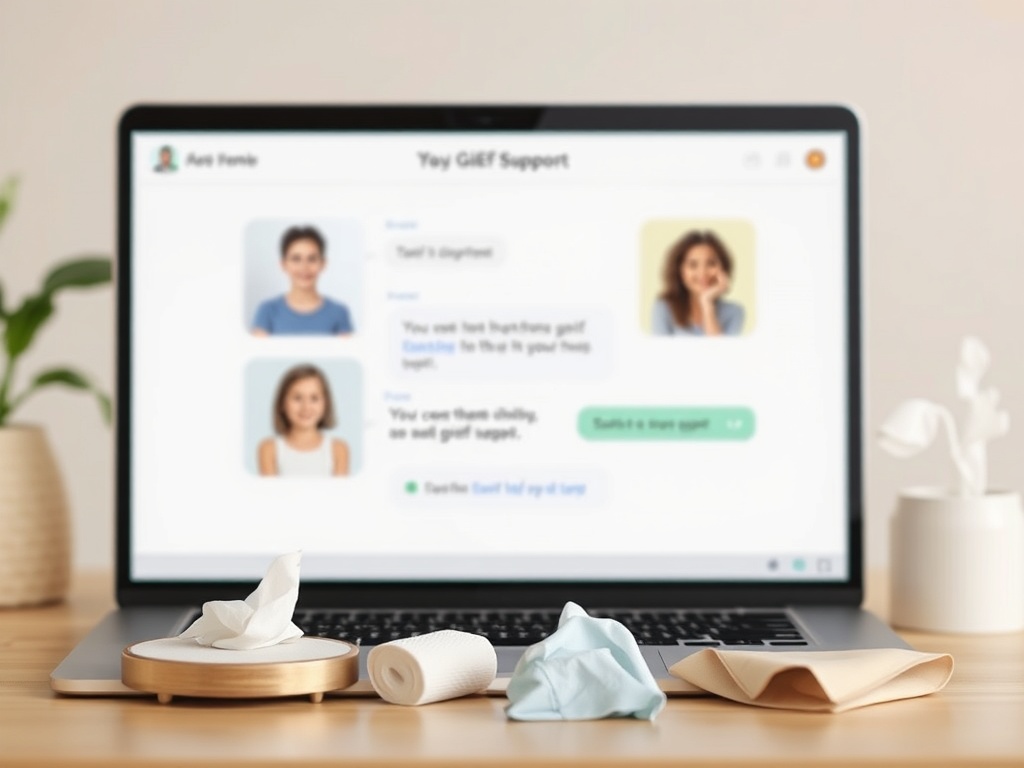 Compassionate support for grief and loss during difficult times