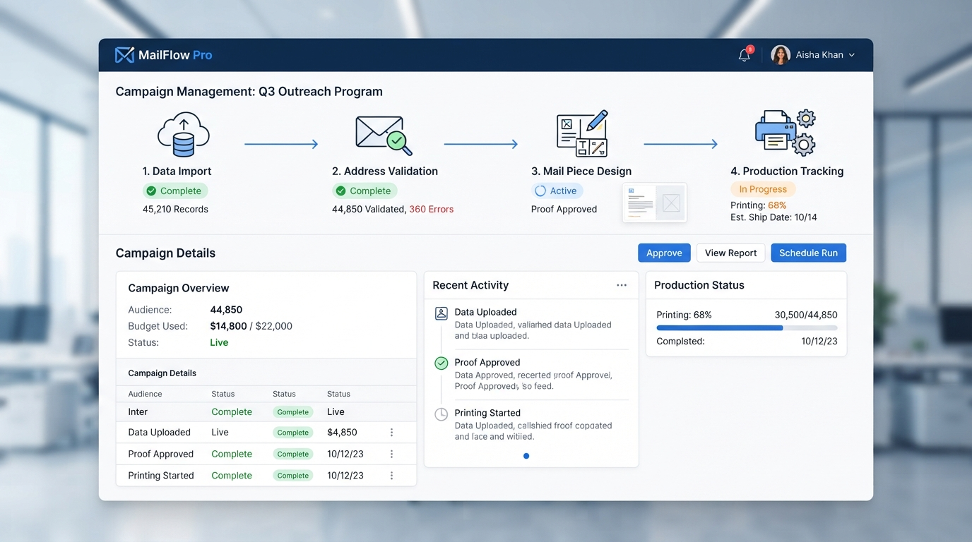 Campaign Management Interface
