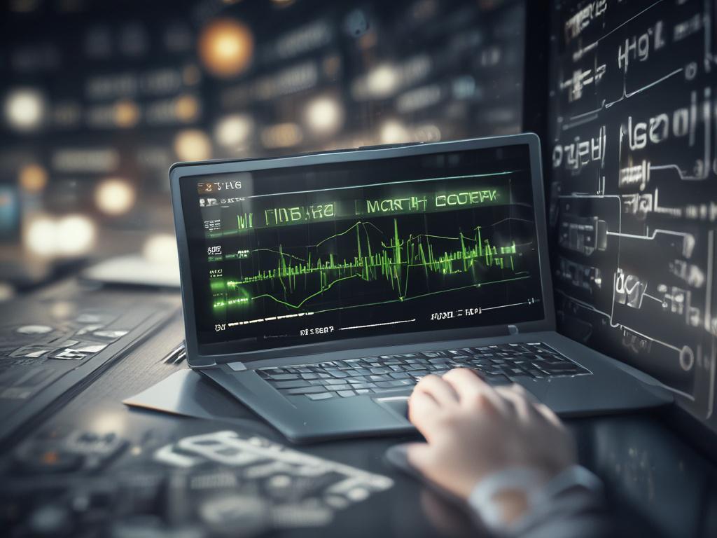 realistic high-resolution close-up of a digital security interface, illustrating risk management strategies in a modern financial environment, dark background with glowing graphics, shot with a 45mm f/1.2 lens
