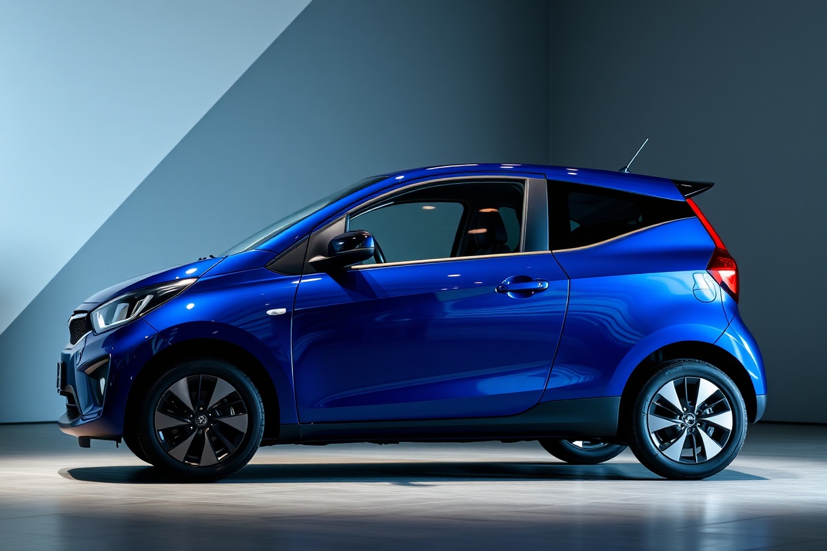 Modern Blue Compact
