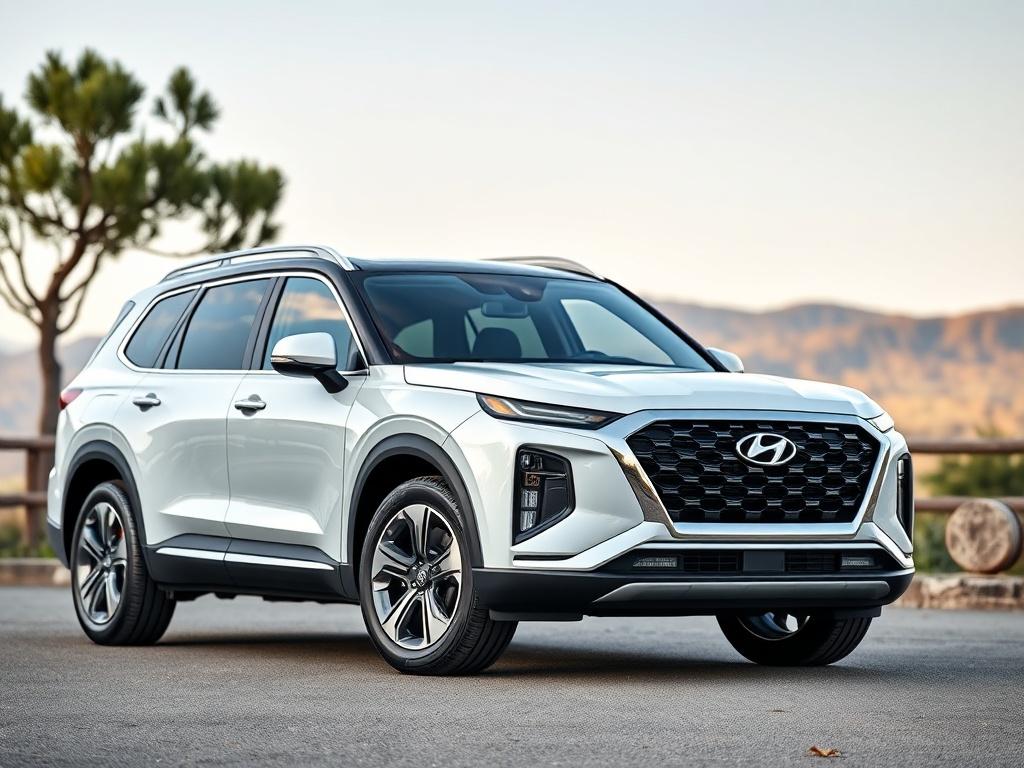 A luxurious Hyundai Palisade XRT Pro AWD parked in a