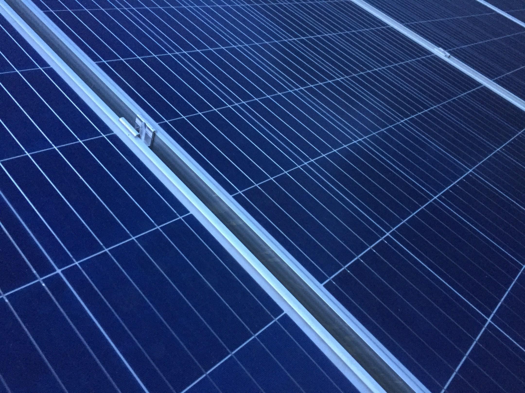 Solar panel backup power