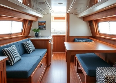 Boot Galley Polster
