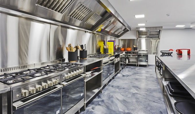 Bulk kitchen equipments supplied by COOKTECH Kitchen Industries in Delhi
