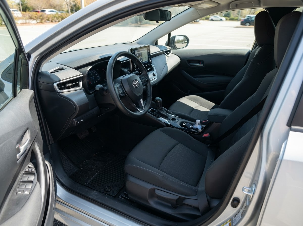 2022 Nissan Versa S — interior