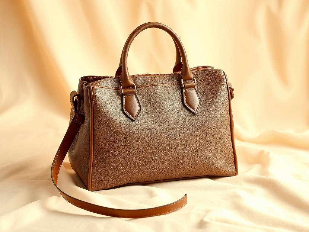 A high resolution of a stylish, pre loved designer handbag