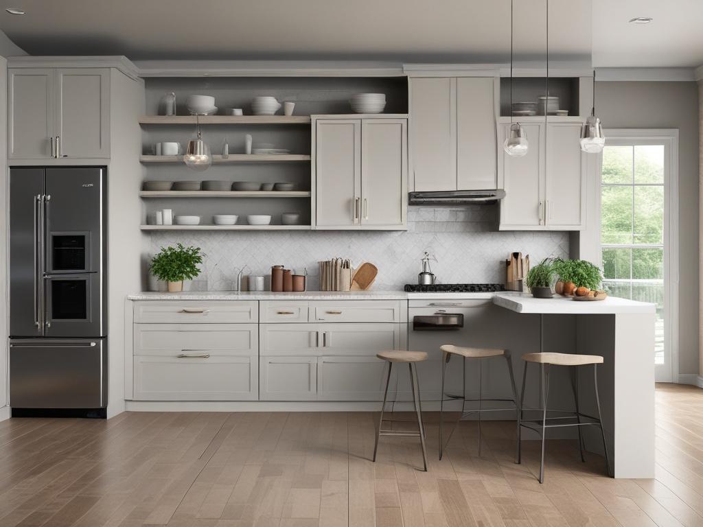 modern kitchen renovation, stylish cabinetry, beautiful countertops