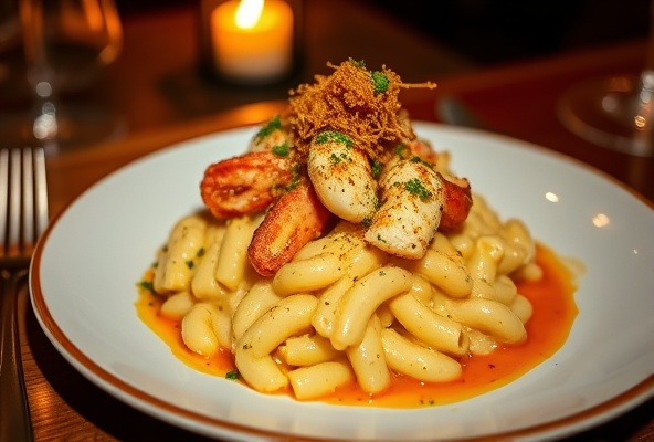 Lobster mac and cheese