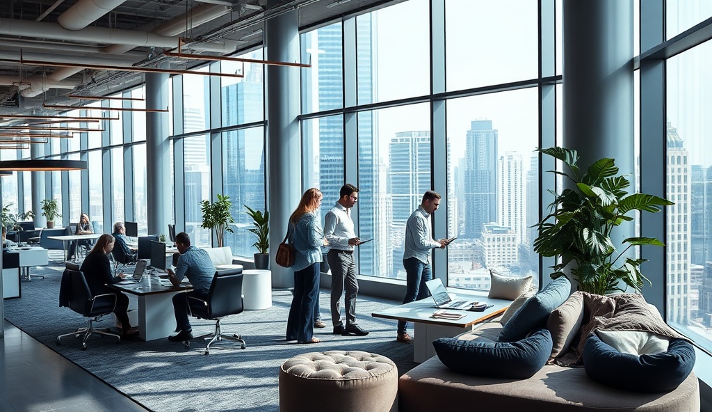 Professional workspace collaboration