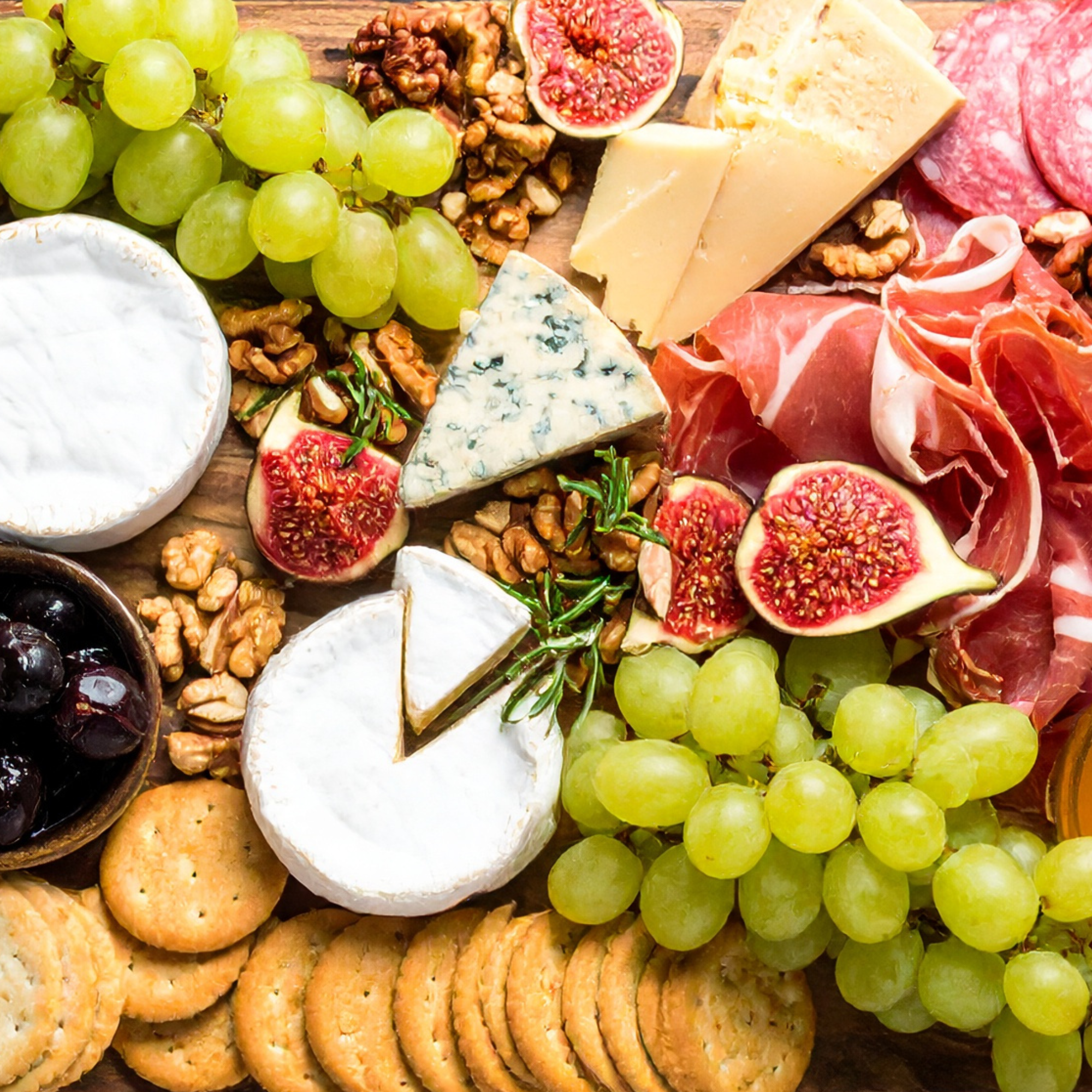 Premium charcuterie selections