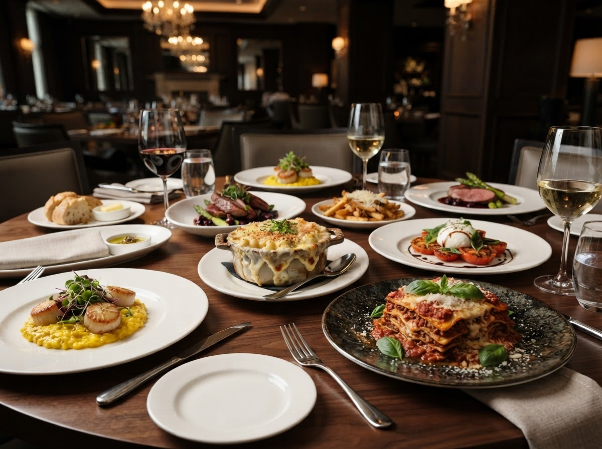 A la carte gourmet selections