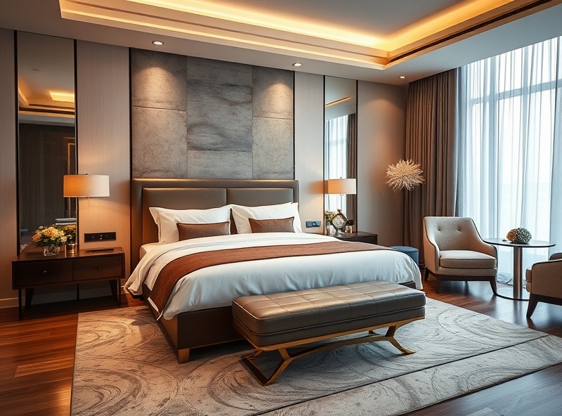 Luxury hotel room