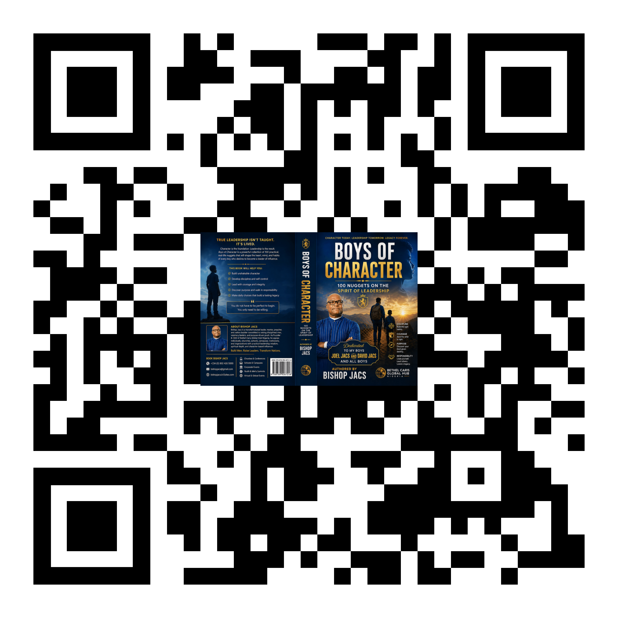 QR Code to download Boys of Character by Bishop Jacs