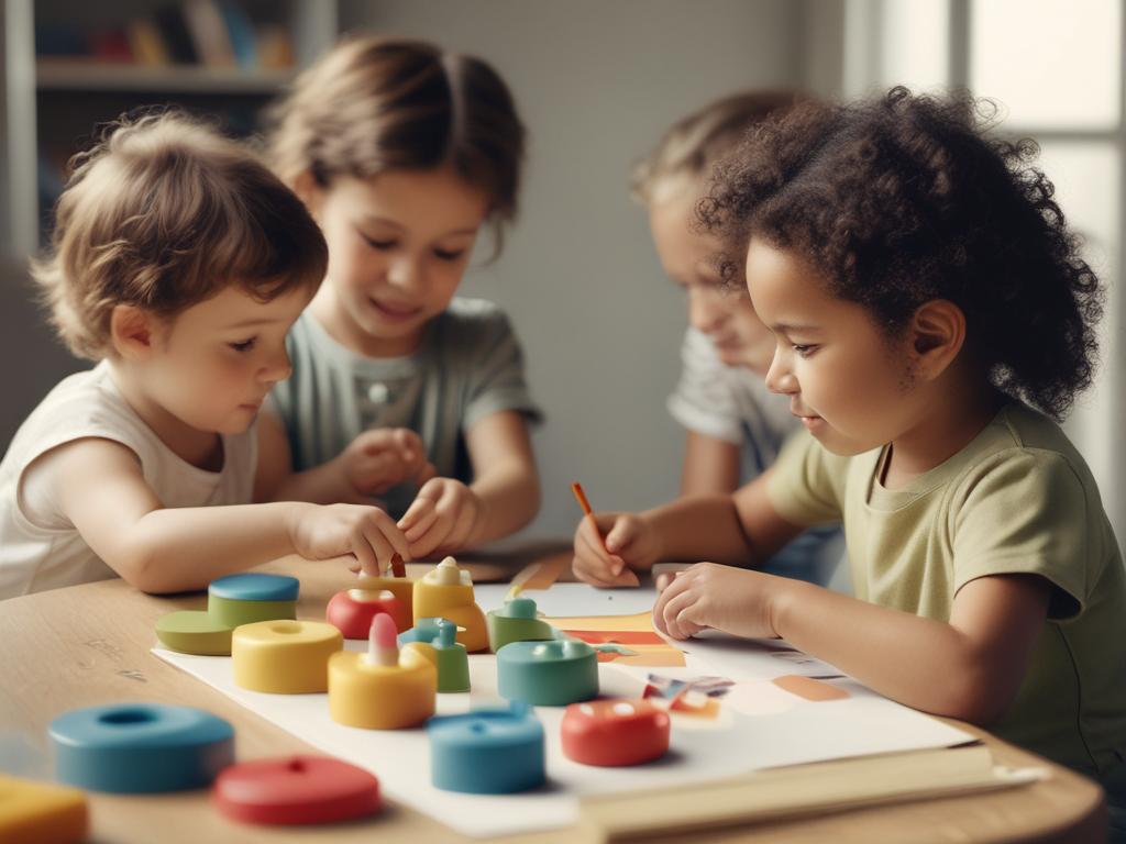 preschool curriculum, children playing, learning activities, education