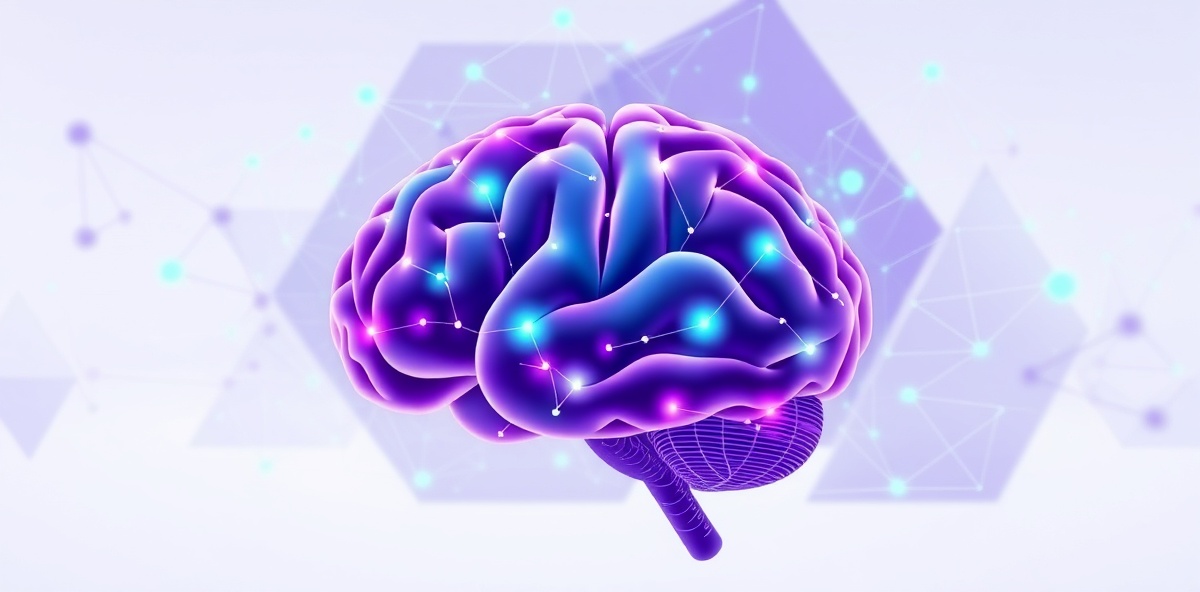 Brain with neural connections