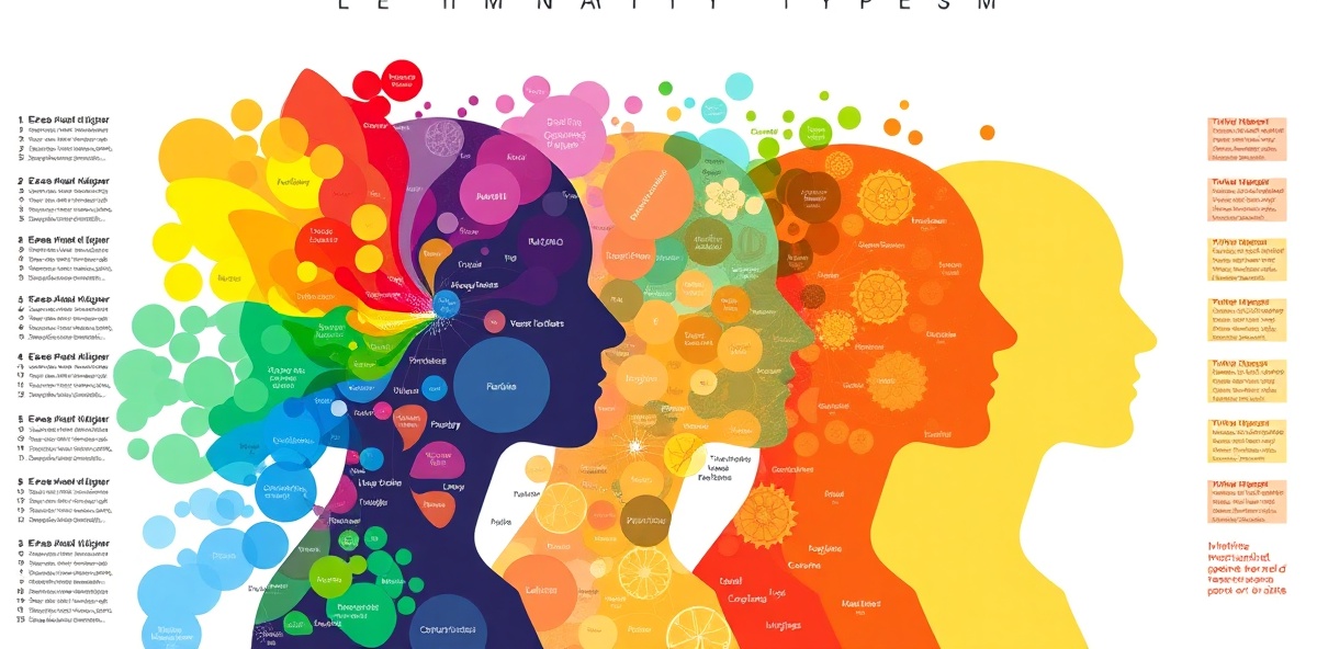 Personality test visualization