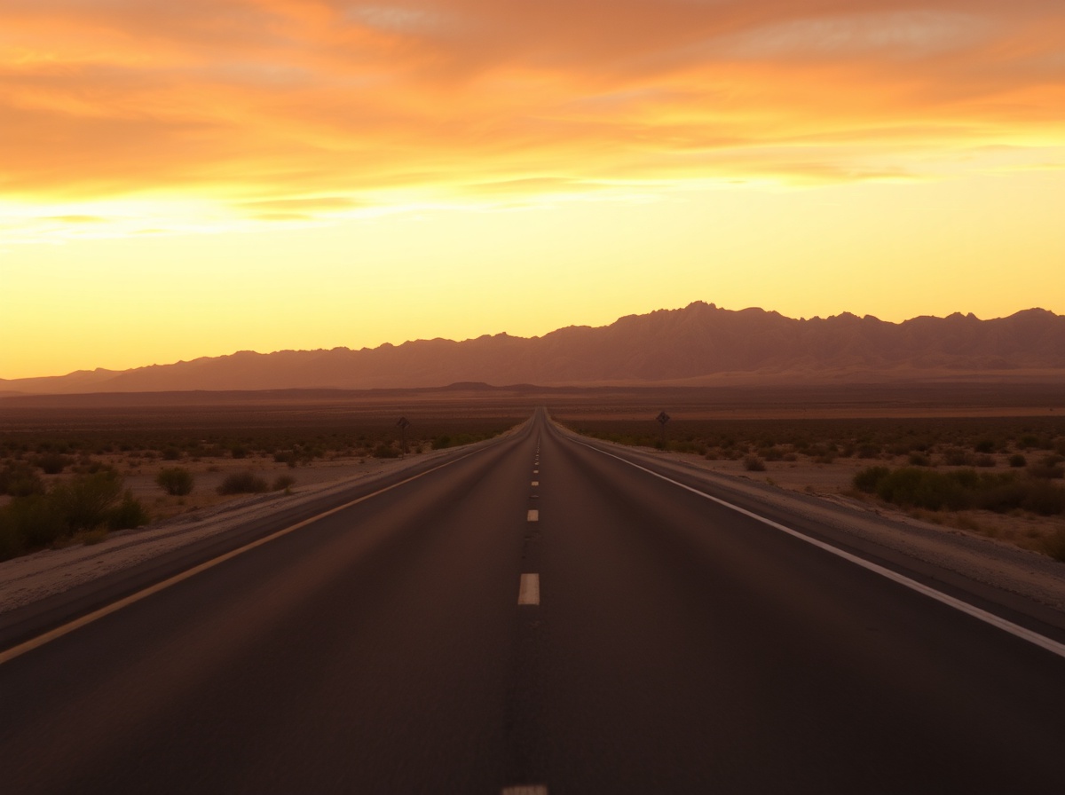 Desert highway