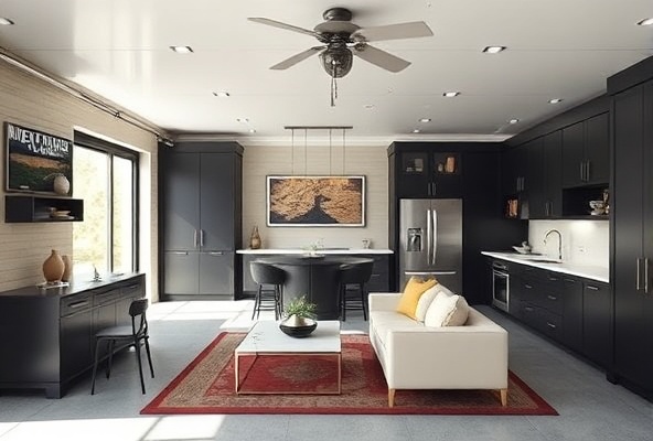 Luxury Interior Living Space