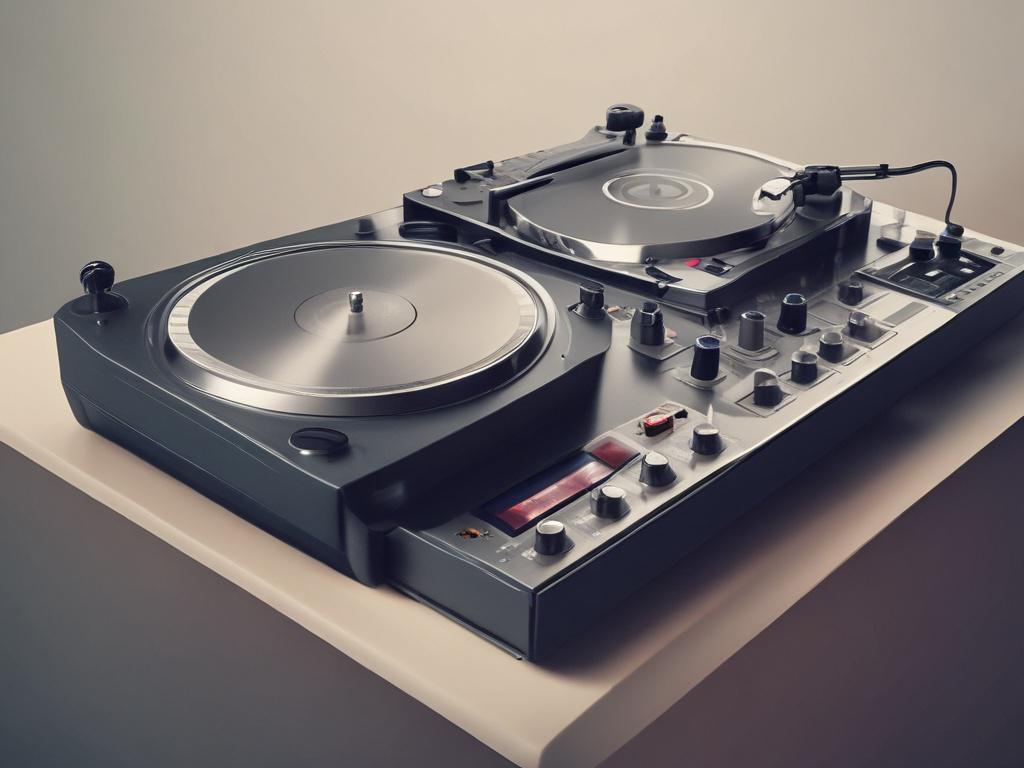 DJ performance, electronic music, party atmosphere